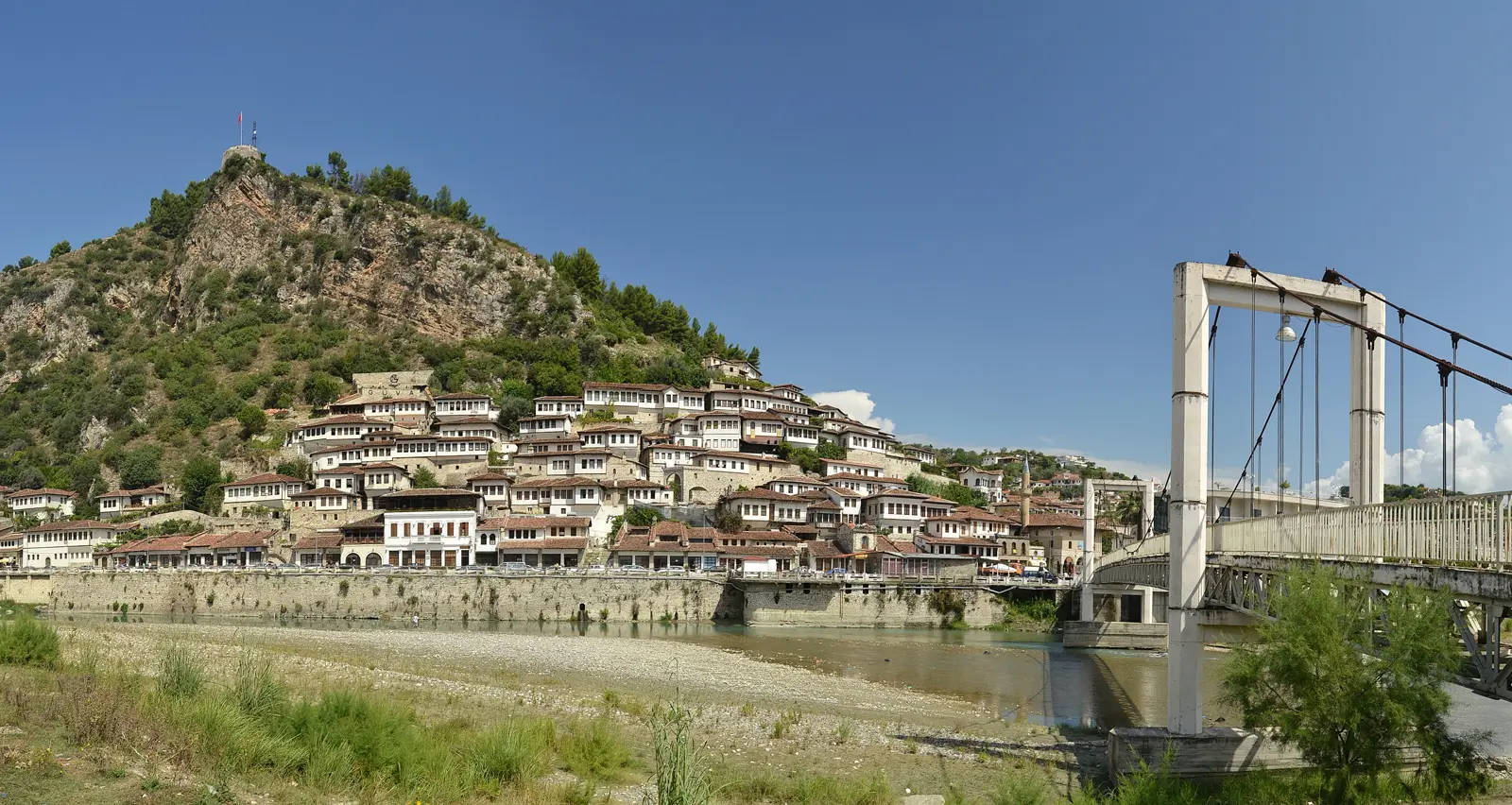 Berat, Albania — a 1h 50m drive from Tirana