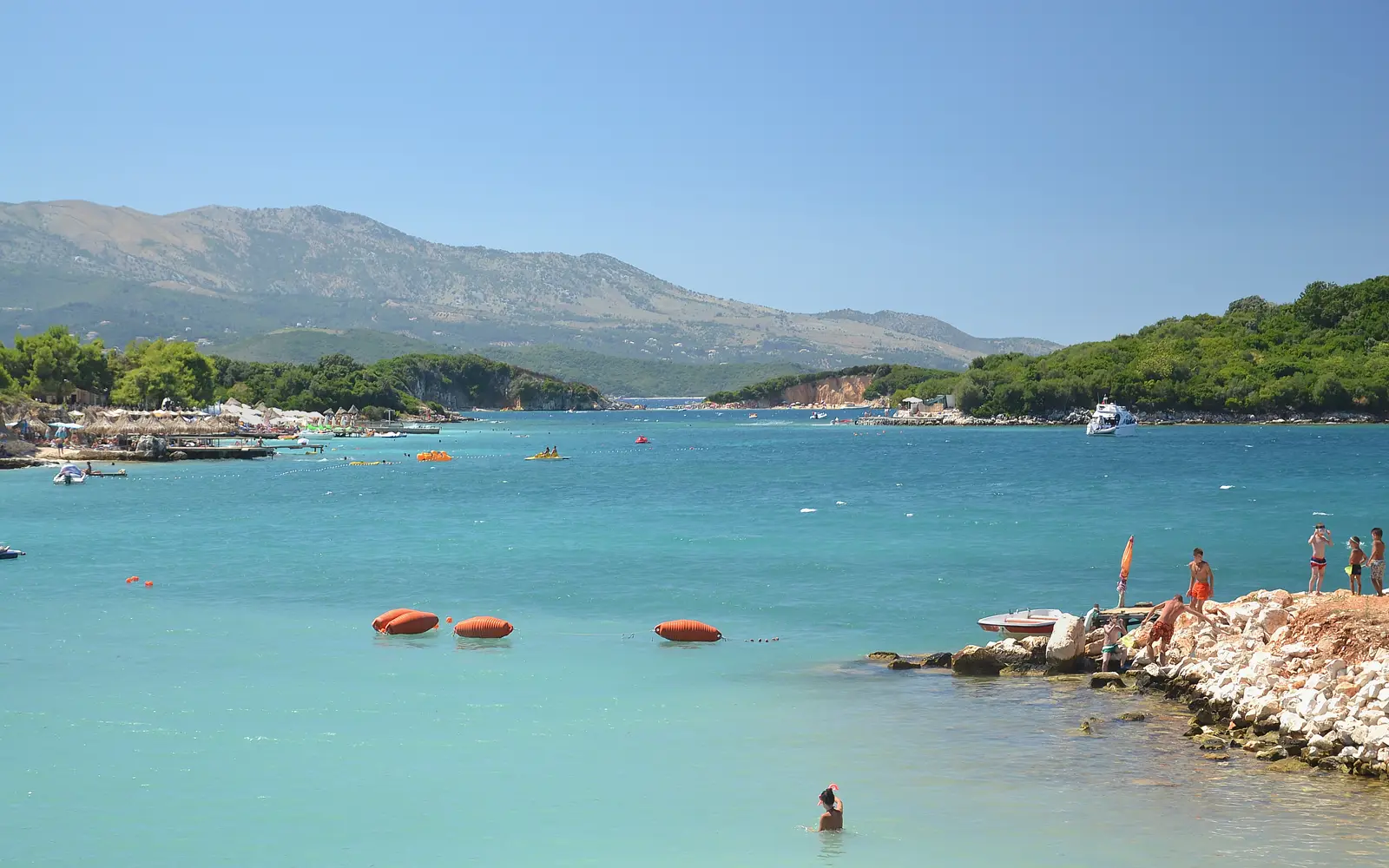 Ksamil, Albania — a 4h 30m drive from Tirana