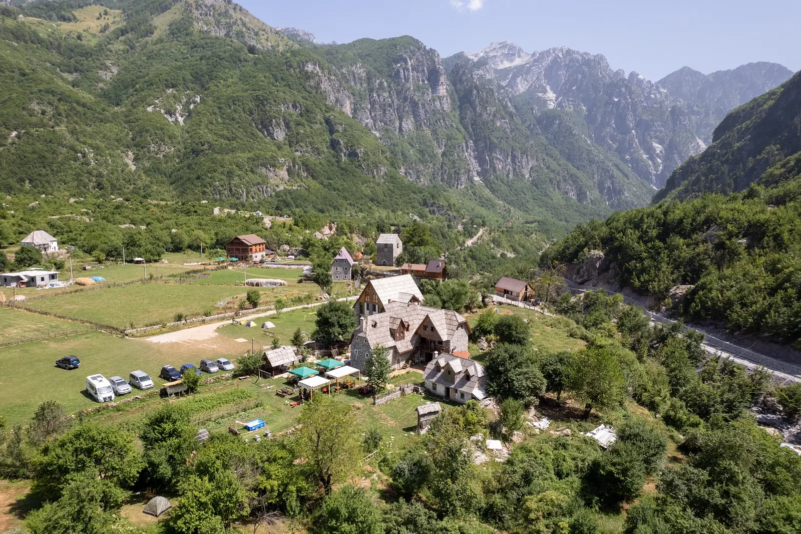 Theth, Albania — a 3h 20m drive from Tirana